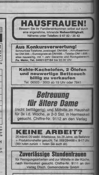 Hausfrauen. Kennt jeder, das Genre ruh-lokalzeitung-161-me Es ist einfach ABSOLUT UNMÖGLICH!
